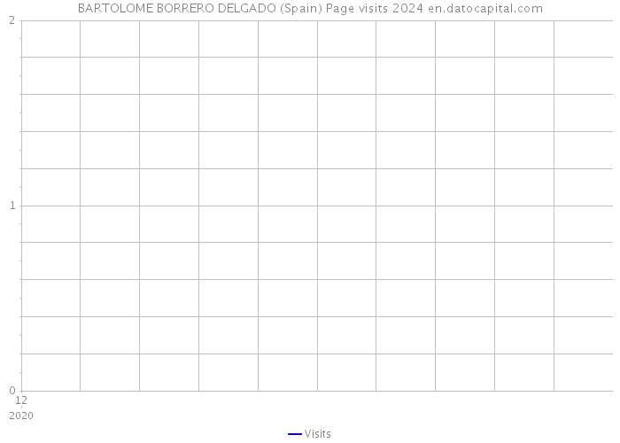 BARTOLOME BORRERO DELGADO (Spain) Page visits 2024 