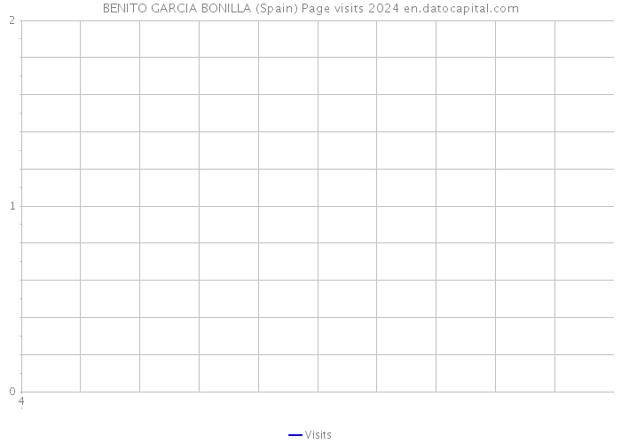 BENITO GARCIA BONILLA (Spain) Page visits 2024 