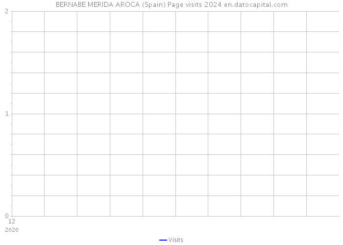 BERNABE MERIDA AROCA (Spain) Page visits 2024 