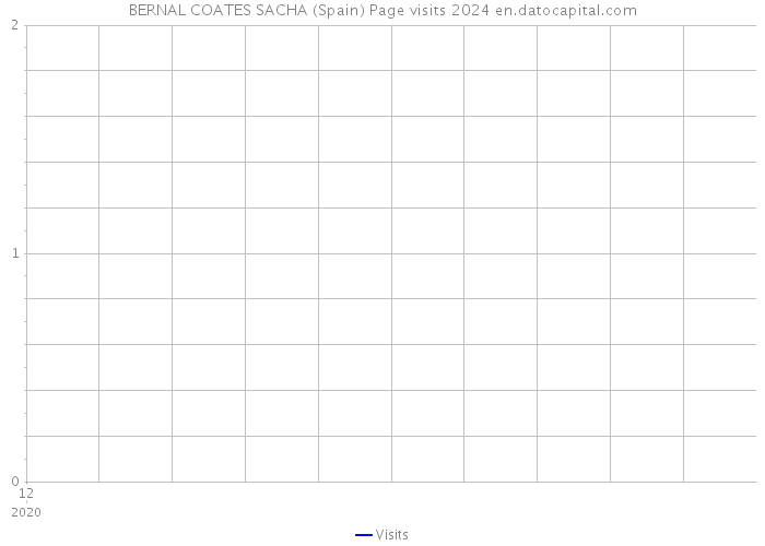 BERNAL COATES SACHA (Spain) Page visits 2024 