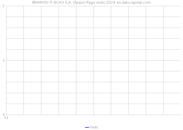 BRARIOS-3 SICAV S.A. (Spain) Page visits 2024 