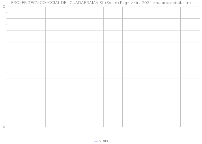 BROKER TECNICO-CCIAL DEL GUADARRAMA SL (Spain) Page visits 2024 