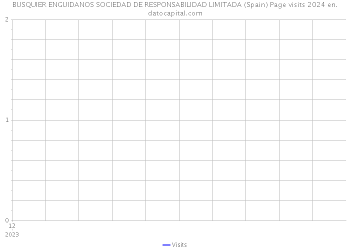 BUSQUIER ENGUIDANOS SOCIEDAD DE RESPONSABILIDAD LIMITADA (Spain) Page visits 2024 