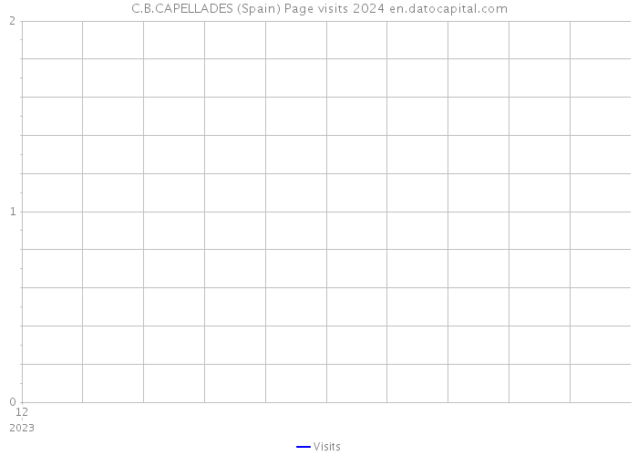 C.B.CAPELLADES (Spain) Page visits 2024 