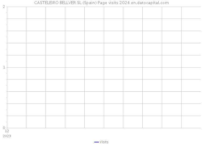 CASTELEIRO BELLVER SL (Spain) Page visits 2024 