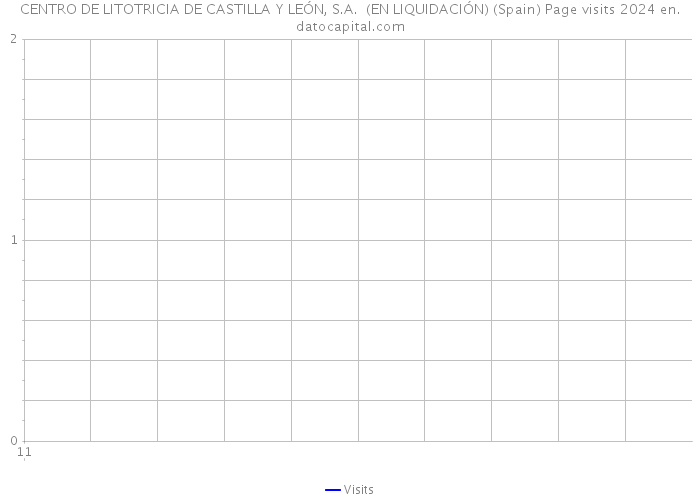 CENTRO DE LITOTRICIA DE CASTILLA Y LEÓN, S.A. (EN LIQUIDACIÓN) (Spain) Page visits 2024 