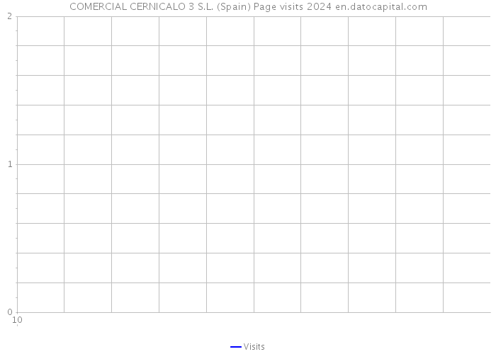 COMERCIAL CERNICALO 3 S.L. (Spain) Page visits 2024 
