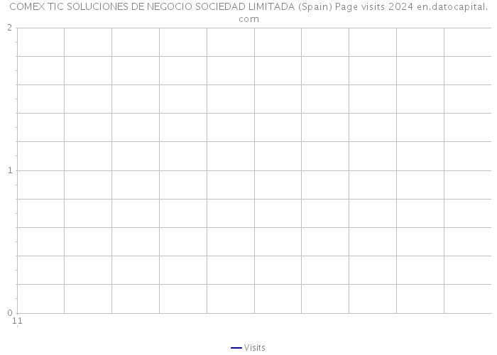 COMEX TIC SOLUCIONES DE NEGOCIO SOCIEDAD LIMITADA (Spain) Page visits 2024 