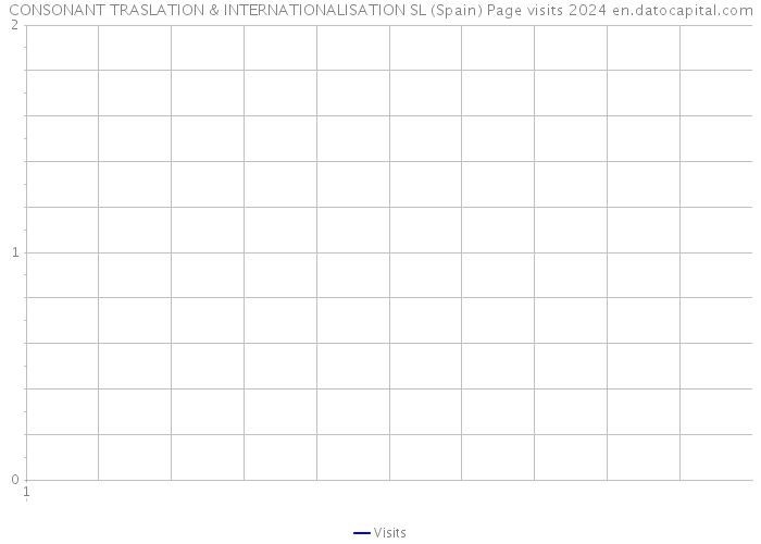 CONSONANT TRASLATION & INTERNATIONALISATION SL (Spain) Page visits 2024 