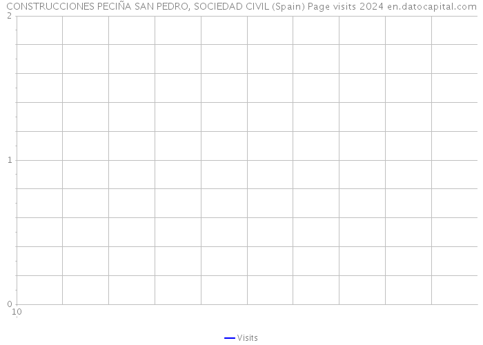 CONSTRUCCIONES PECIÑA SAN PEDRO, SOCIEDAD CIVIL (Spain) Page visits 2024 