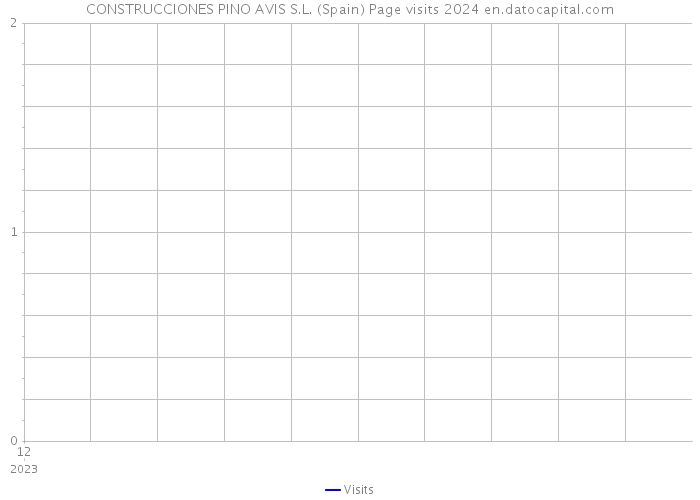 CONSTRUCCIONES PINO AVIS S.L. (Spain) Page visits 2024 