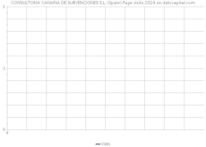 CONSULTORIA CANARIA DE SUBVENCIONES S.L. (Spain) Page visits 2024 