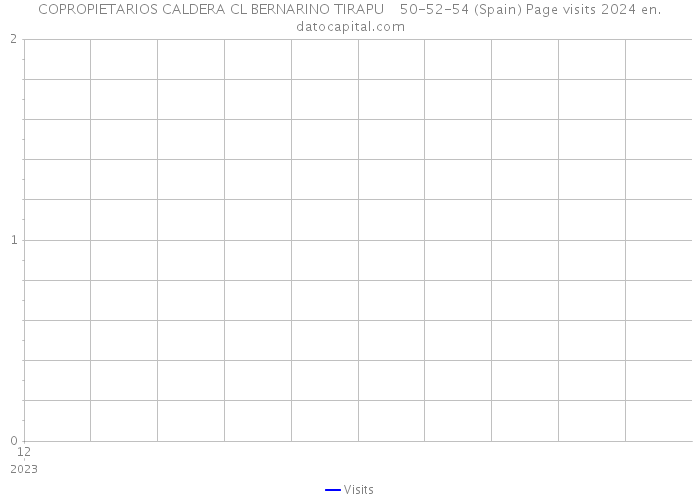 COPROPIETARIOS CALDERA CL BERNARINO TIRAPU 50-52-54 (Spain) Page visits 2024 