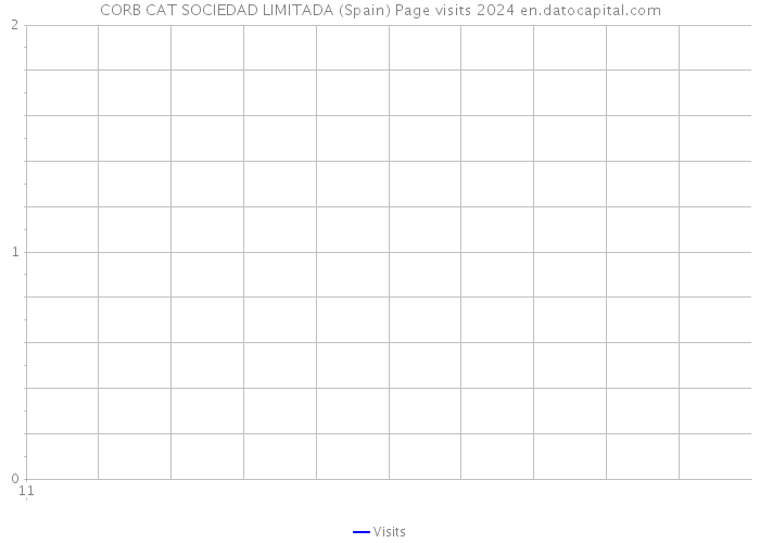 CORB CAT SOCIEDAD LIMITADA (Spain) Page visits 2024 