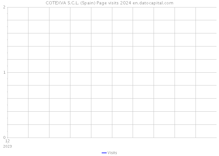 COTEXVA S.C.L. (Spain) Page visits 2024 