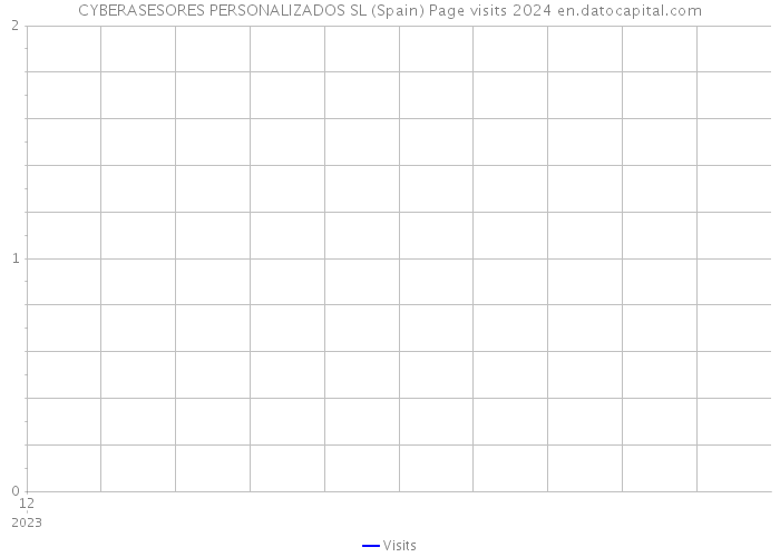 CYBERASESORES PERSONALIZADOS SL (Spain) Page visits 2024 