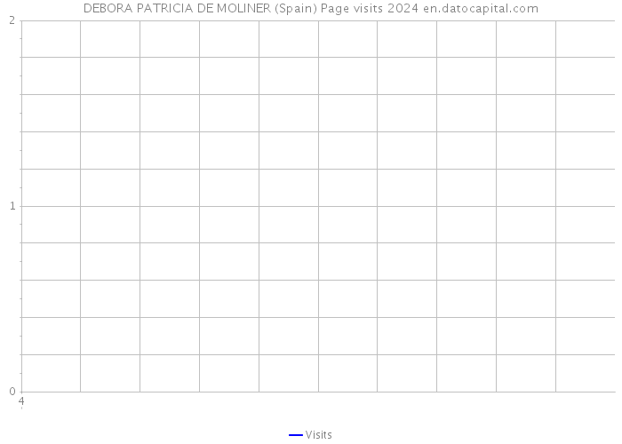 DEBORA PATRICIA DE MOLINER (Spain) Page visits 2024 