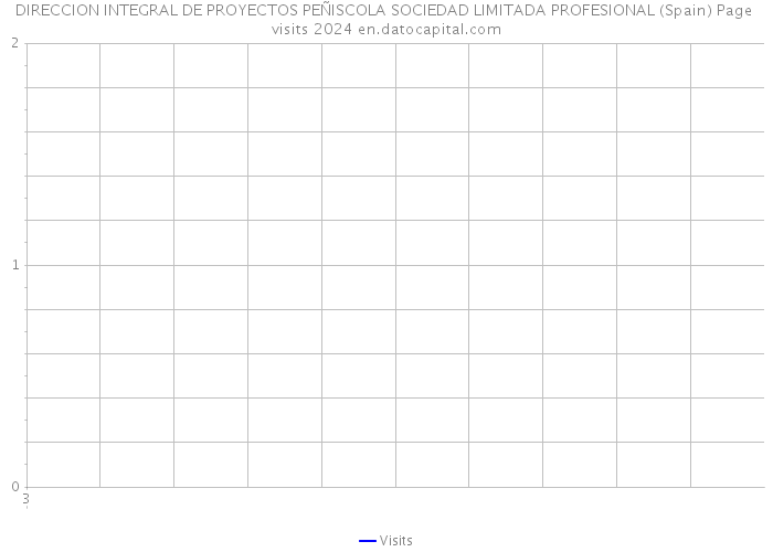 DIRECCION INTEGRAL DE PROYECTOS PEÑISCOLA SOCIEDAD LIMITADA PROFESIONAL (Spain) Page visits 2024 