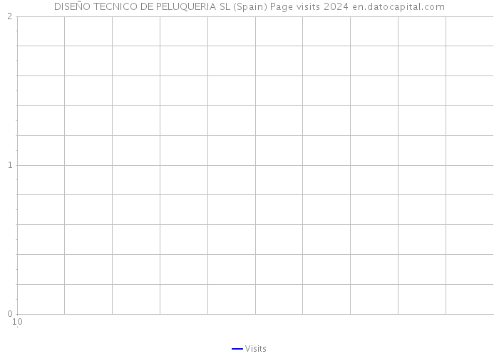 DISEÑO TECNICO DE PELUQUERIA SL (Spain) Page visits 2024 