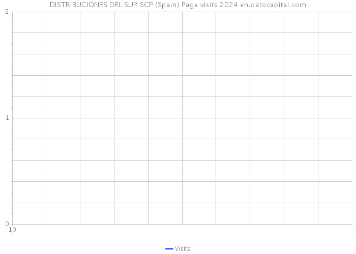 DISTRIBUCIONES DEL SUR SCP (Spain) Page visits 2024 