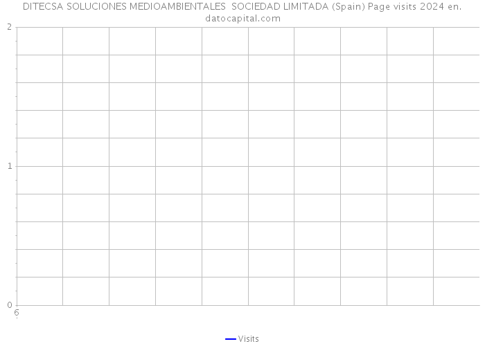 DITECSA SOLUCIONES MEDIOAMBIENTALES SOCIEDAD LIMITADA (Spain) Page visits 2024 