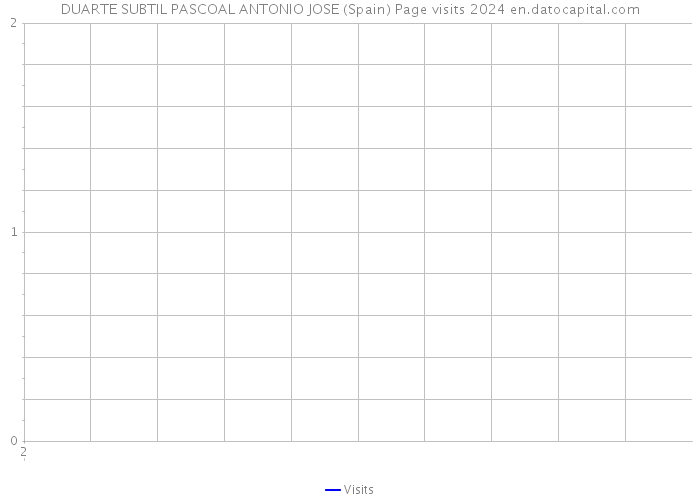 DUARTE SUBTIL PASCOAL ANTONIO JOSE (Spain) Page visits 2024 