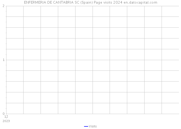 ENFERMERIA DE CANTABRIA SC (Spain) Page visits 2024 