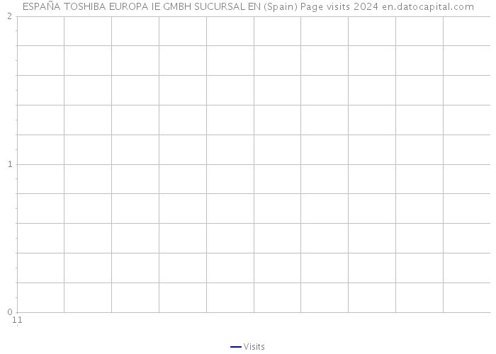 ESPAÑA TOSHIBA EUROPA IE GMBH SUCURSAL EN (Spain) Page visits 2024 