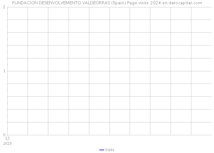 FUNDACION DESENVOLVEMENTO VALDEORRAS (Spain) Page visits 2024 