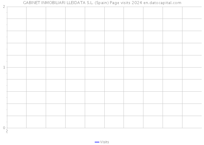 GABINET INMOBILIARI LLEIDATA S.L. (Spain) Page visits 2024 