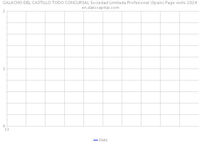 GALACHO DEL CASTILLO TODO CONCURSAL Sociedad Limitada Profesional (Spain) Page visits 2024 