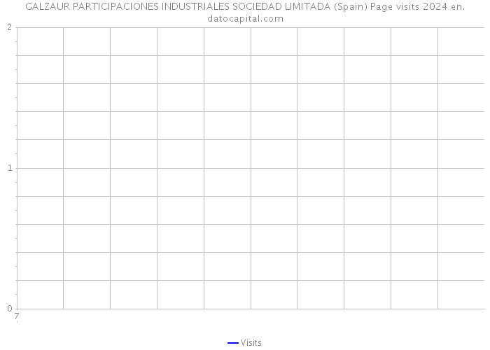 GALZAUR PARTICIPACIONES INDUSTRIALES SOCIEDAD LIMITADA (Spain) Page visits 2024 