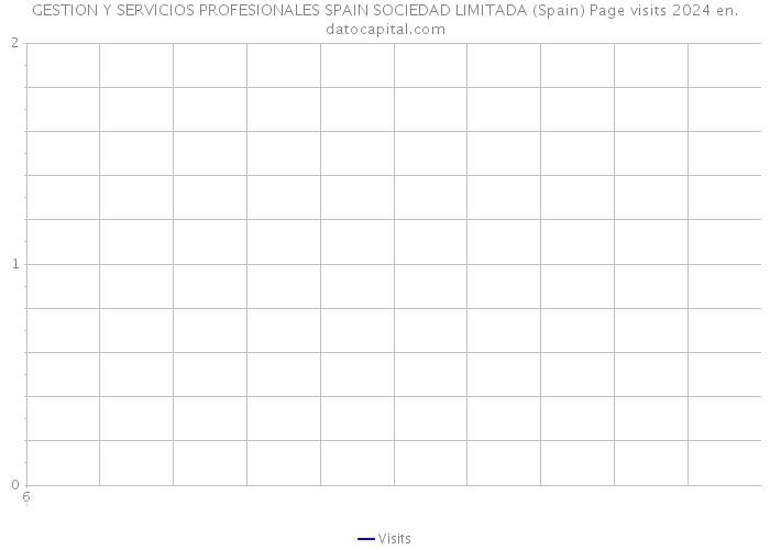 GESTION Y SERVICIOS PROFESIONALES SPAIN SOCIEDAD LIMITADA (Spain) Page visits 2024 