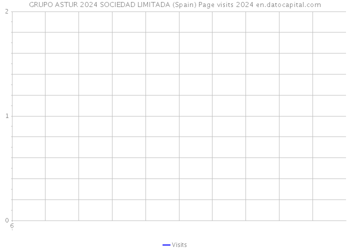 GRUPO ASTUR 2024 SOCIEDAD LIMITADA (Spain) Page visits 2024 