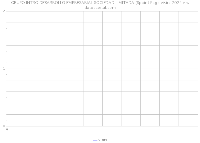 GRUPO INTRO DESARROLLO EMPRESARIAL SOCIEDAD LIMITADA (Spain) Page visits 2024 