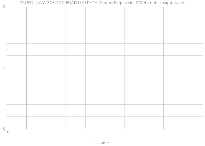 GRUPO NAVA 305 SOCIEDAD LIMITADA (Spain) Page visits 2024 