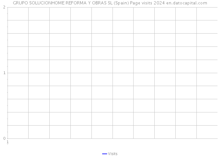 GRUPO SOLUCIONHOME REFORMA Y OBRAS SL (Spain) Page visits 2024 