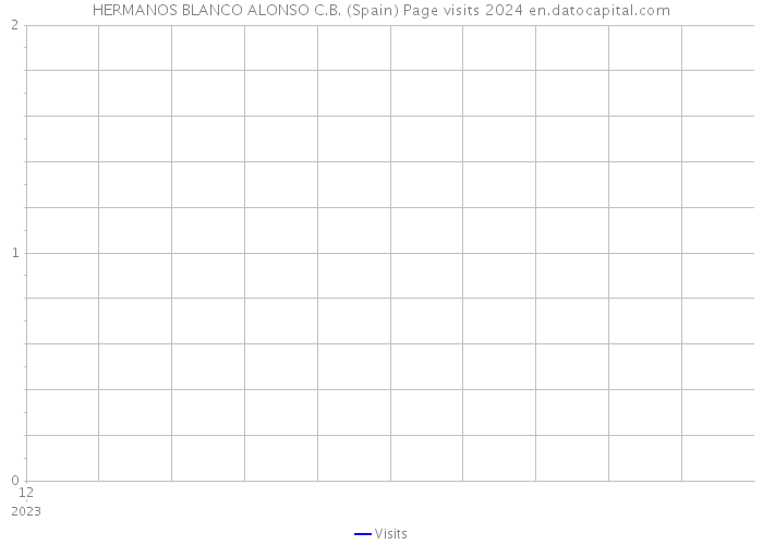 HERMANOS BLANCO ALONSO C.B. (Spain) Page visits 2024 