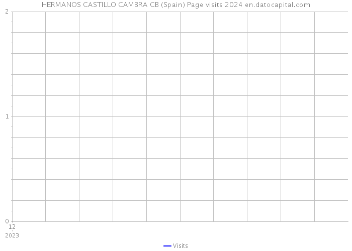 HERMANOS CASTILLO CAMBRA CB (Spain) Page visits 2024 