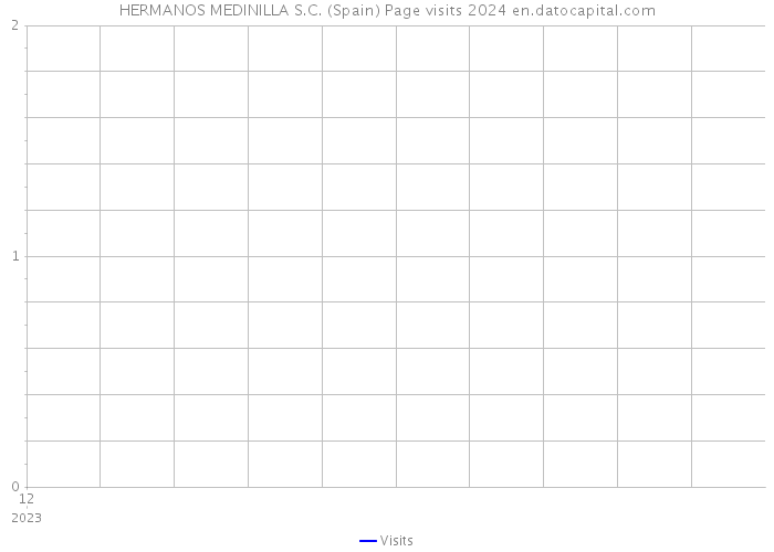 HERMANOS MEDINILLA S.C. (Spain) Page visits 2024 