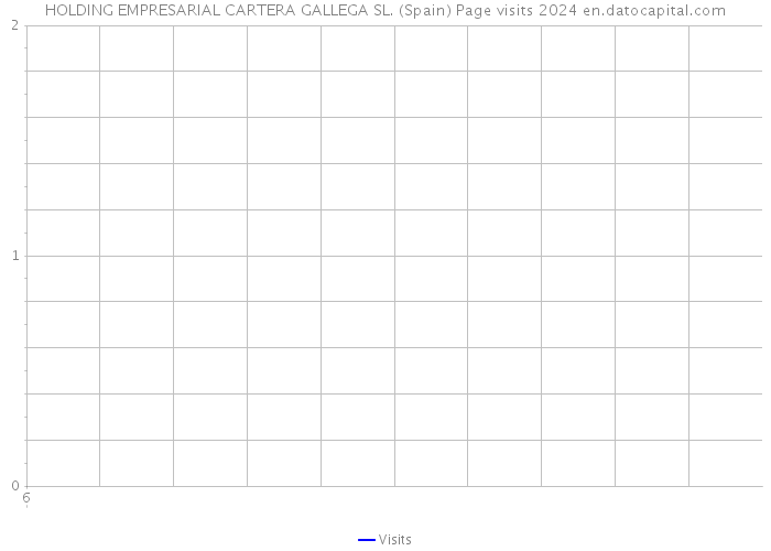 HOLDING EMPRESARIAL CARTERA GALLEGA SL. (Spain) Page visits 2024 