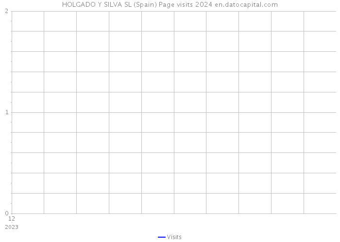 HOLGADO Y SILVA SL (Spain) Page visits 2024 