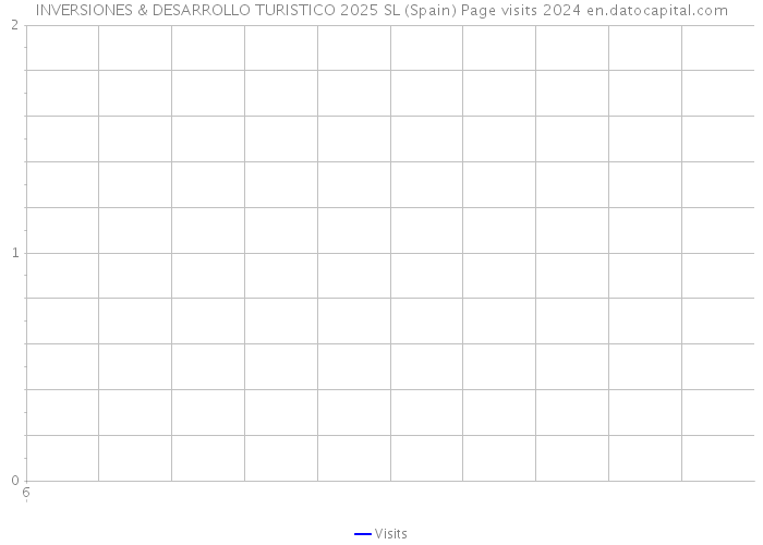 INVERSIONES & DESARROLLO TURISTICO 2025 SL (Spain) Page visits 2024 