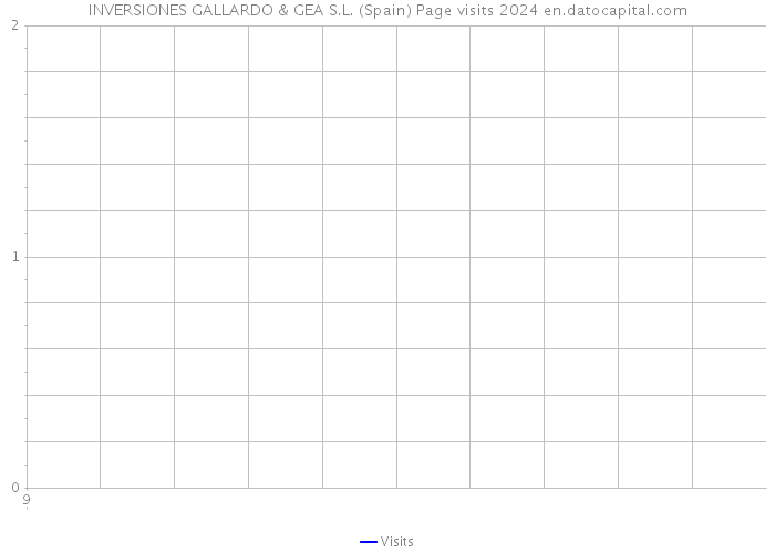 INVERSIONES GALLARDO & GEA S.L. (Spain) Page visits 2024 