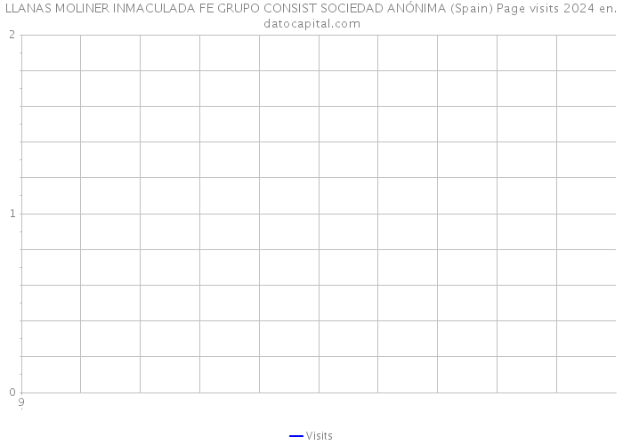 LLANAS MOLINER INMACULADA FE GRUPO CONSIST SOCIEDAD ANÓNIMA (Spain) Page visits 2024 