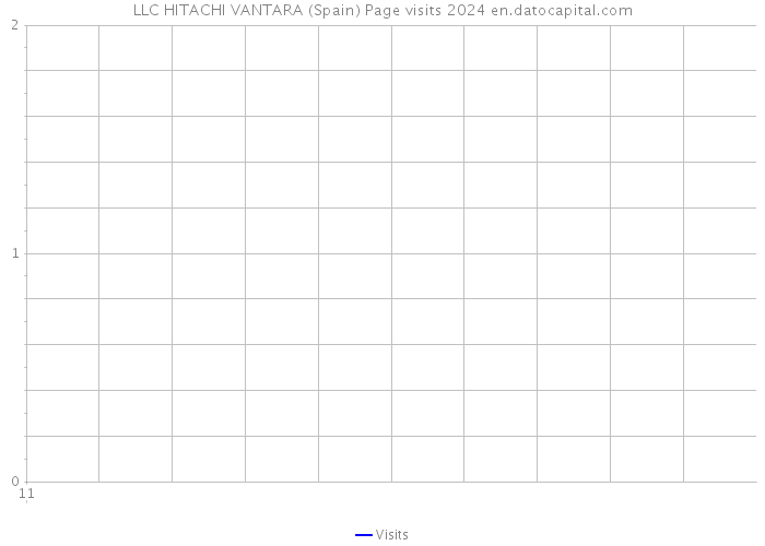 LLC HITACHI VANTARA (Spain) Page visits 2024 