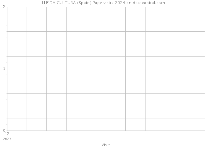 LLEIDA CULTURA (Spain) Page visits 2024 