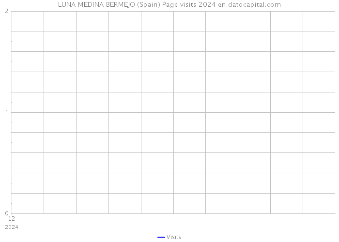 LUNA MEDINA BERMEJO (Spain) Page visits 2024 
