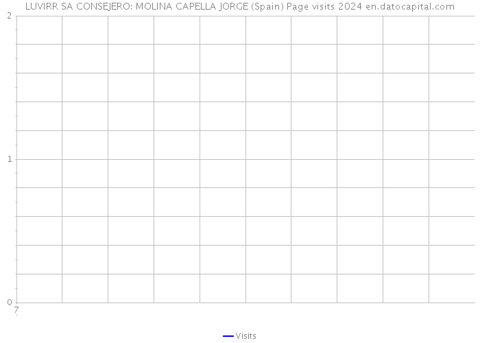 LUVIRR SA CONSEJERO: MOLINA CAPELLA JORGE (Spain) Page visits 2024 