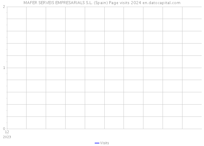 MAFER SERVEIS EMPRESARIALS S.L. (Spain) Page visits 2024 